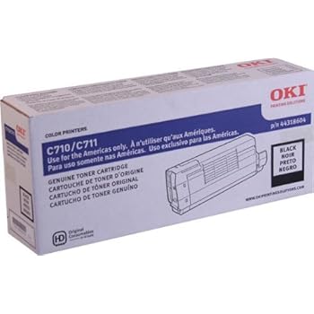 Amazon.com: NEW Oki OEM Toner 44318604 (BLACK) (1 Cartridge) (Color
