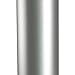 TECKWRAP Matte Chrome Vinyl Car Wrap Sticker with Air Release Channel for Car Wrapping 1x5ft (Silver)