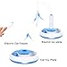 Bascolor Cat Toys Interactive Electric Rotate Feather Toy Teaser Wand Motion Toys for Cats Kitten
