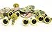 Sassy Bears 6mm Pearl Yellow Safety Eyes for Bear, Doll, Puppet, Plush Animal and Craft - 10 Pairs