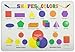 Painless Learning Shapes and Colors Placemat Large