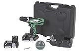 Hitachi DS18DFLM 18-Volt 1/2-Inch Lithium-Ion Cordless Drill/Driver (Includes 2 Batteries + Bit Set)