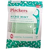 Plackers Dental Floss Mnt Size 90ct Plackers Dental Flossers Micro Mint 90 Count