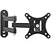 TV Wall Mount Bracket for Most 13-26 inch LED LCD Plasma Flat Screen Monitor up to VESA 100x100mm and 33lbs with Full Motion Articulating Arms Tilting (13"-26") primary
