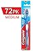COLGATE Extra Clean Toothbrush Medium, Medium Toothbrush, Bulk Toothbrushes, Travel Toothbrush,  (Case of 72) (Model Number: 155114) primary