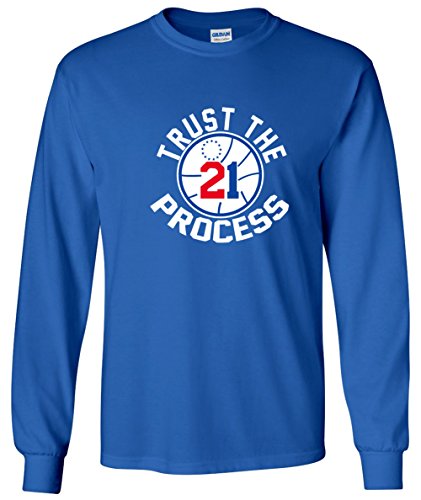 The Silo LONG SLEEVE BLUE Philadelphia Embiid 