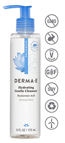 DERMA E Hydrating Gentle Cleanser with Hyaluronic Acid – Moisturizing Facial Cleanser Tones, Moisturizes & Improves Skin… - Image 5