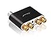 NS-10G Bluetooth 2 Channel Power Amplifier HiFi Stereo Audio Mini Amp Wireless Receiver 50Wx2 for Home Speaker with USB & Bass Sound Effect (Black)thumb 3