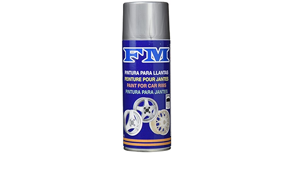 Fm 270010 - Bote 520Cc. Pintura Spray Llantas Plata: Amazon ...