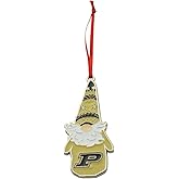 Purdue Boilermakers Gnome Metal Christmas Ornament