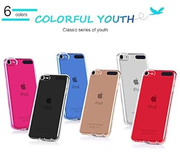 iPod Touch 6G Hülle,Apple iPod Touch 6G Hülle,Fyy® [Super Slim Fit] Glasklare leichtgewichte Hülle für Apple iPod Touch 6G Hü