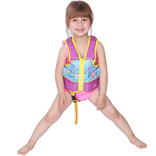 Megartico Swim Float Vest Kids Childrens Swimming Jacket Buoyant Aid