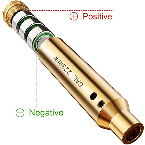 Nelahol Bore Sight Cal .223 Rem Boresighter 5.56 Boresight 223 5.56x45