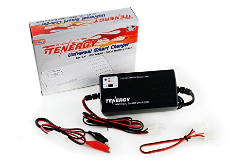 Combo: Universal Smart Charger: 6v - 12v #01025 (Version 2) + 2 pcs Tenergy 7.2V NiMH 3800mAh Battery Packs