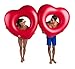 BigMouth Inc Giant Double Heart Multi-Person Pool Float