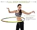 Weighted Hula Hoops for Adults Weight Loss - Vandora by Dynamis Fat Burning Hoola Hoop - Abdominal and Sports Core Trainer for Stamina, Fitness, Exercise (3.3 pounds)