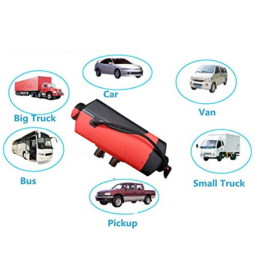 5KW 12V/24V Air Diesel Heater Plarnar,Vans, Trucks, RV, Motorhome Trailer, Boats 5000W Vehicle Heater