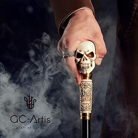 Amazon Adamcrafts スカルウォーキング スティック 杖 スタッフ 折りたたみ式 3セクション ゴス スタイル アート ストーン 鋳造 ノブ ハンドル 真鍮 先端 ウォーキング 杖 スティック 男性用 スチームパンク インテリア オンライン通販 Amazon Adamcrafts スカルウォーキング スティック 杖 スタッフ 折りたたみ式 3セクション ゴス スタイル アート ストーン 鋳造 ノブ ハンドル 真鍮 先端 ウォーキング 杖 スティック 男性用 スチームパンク インテリア オンライン通販