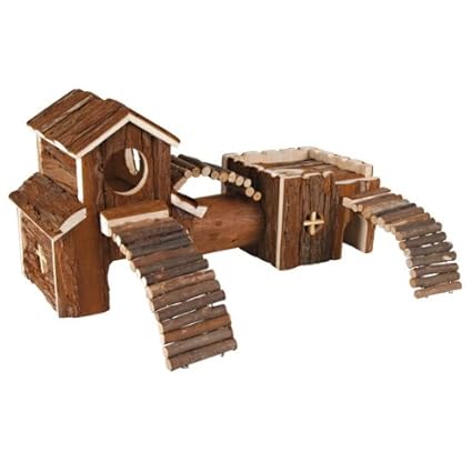 Trixie 6163 Natural Living Frida Tunnelsystem, 47 × 22 × 15 cm