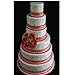 1 X 6 Tier Round Multilayer Wedding Birthday Anniversary Cake Baking Pans - Cake Tins