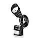 Hyperikon LED Security Light, Black, 10W (75W Equivalent) Outdoor Motion Sensor Light, 900lm, 5000K (Crystal White Glow), Waterproof IP65 & UL, 100° Beam Angle, CRI 80+, Adjustable Head, 120v