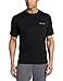 Columbia Men's Meeker Peak Short-Sleeve Crew T-Shirt, Black, Large