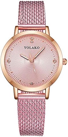 Watches for Women on Sale Clearance,Casual Quartz Leather Band Watch Analog Wrist Watch(Multicolor)
