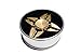 Fidget spinner toy METAL ultra-DURABLE brass bearing gold colour long spinning stress reduce ADHD focus boredom toy bronze FREE gift box
