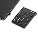 USB Numeric Keypad, BonyTek 19 Keys Numpad, USB Wireless Number Pad with 2.4G Mini USB Numeric Receiver for Laptop Desktop PC Notebook - Black (Ordinary Version)