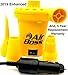 AIR BOSS 12V DC Air Pump for Inflatables, 1,000 Liters (264 Gallons) of Air Per Minute, Inflates 3-4 Times Faster Than Similar Looking Pumps, Mattress, Boat, Raft, Pool Floats, Airbed
