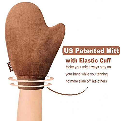 EUPHNY Self Tanner Mitt Tanning Mitten with 【US Patent】 Self Tanning