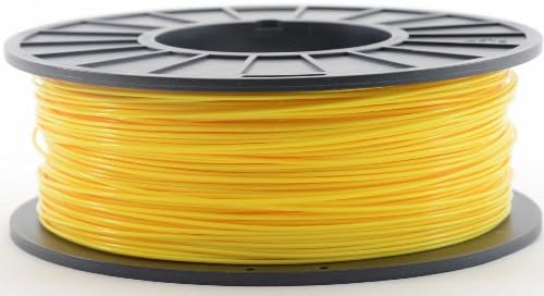 DeltaMaker Neon Yellow 1.75mm 1kg PLA Filament for 3D Printers