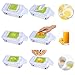 Pro Vegetable Chopper Cutter - Stronger Vegetable Slicer Dicer Mandoline - Multi Food Vegetables Shredder Tools - Onion Potato Fruit Salad Cheese Baby Vegetables Kitchen Essential by Lucoss