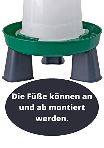 Zoo-Papp Hühnertränke(!!!!) in verschiedenen Größen grün und rot I Geflügeltränke für Hühner I Zubehör Zucht… – Bild 5