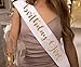Counting Mars 12 Pcs Blank Satin Sash for DIY, Bachelorette Party Decorations and Wedding
