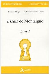 " Essais" de Montaigne, Livre I
