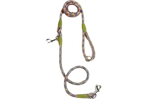 1 Adjustable Hands-Free Towing Rope with Heavy-Duty Nylon mesh and Reflective Strip - Suitable for Small and Medium-Sized Dog