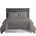 Gray Eagle Bedding Company Super King California King Oversized 3 Piece Duvet Cover Set (120
