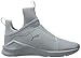 PUMA Women's Fierce Quilted Cross-Trainer Shoe, Quarry/Puma Silver, 10 M US