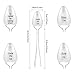 Grapefruit Spoons, JUSTDOLIFE Grapefruit Dessert Spoons Stainless Steel Half Serrated Citrus Fruit Vintage Dessert Spoons Gift for Kitchen (4 Pack)
