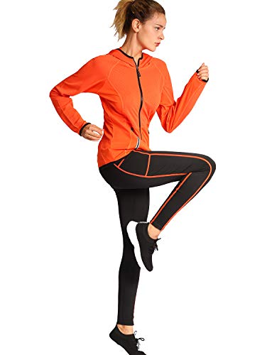 Active Wear Sets for Women -Workout Clothes Gym Wear TracksuitsYoga Jogging Track Outfit Legging Jacket 2 Pieces Set