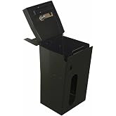 Tuffy Security Products Console Safe 276-01 Jeep 2011-2018 Wrangler JK | Pry-Guard&reg; locking system, 10-tumbler double-bitted lock, 16-gauge steel, powder-coat finish, Pin-Lock security hinge