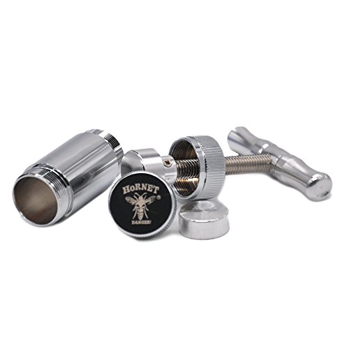 Euone Metal Suppressor, Metal Aluminum Presser Compressor Herb Grinder Tobacco Spice Crusher
