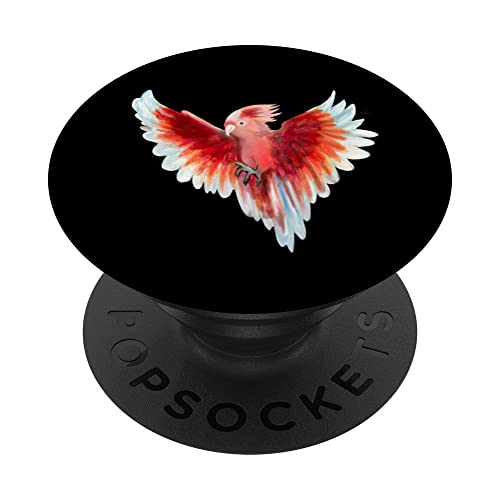 Parrot Bird Owner Gift Present For Men Women Kids Boys Girls PopSockets Adhesiv…
