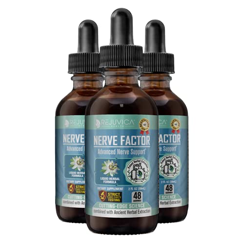 NerveFactor Advanced Nerve Support Supplement Liquid Delivery for