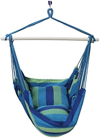 ハンモック19新しいキャンバス屋 内 屋外ハンモックチェアハンギングチェアスイングチェアシート 室内用 店内全品対象 屋外用 ガーデン スイングチェア カラー E フィットネス