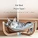 pidan Cat Hammock Cat Beds for Indoor Lounge Pet Beds for Cats Wooden Frame Hanging Beds