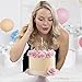 Crown Cake Topper for Birthdays, Weddings, Princess Themed Parties ​-Shiny, Gold, Tiara Toppers for Cakes - Royal Prince Cake Decorations for Baby Shower Gold Crown by O Global Quest (GOLD)