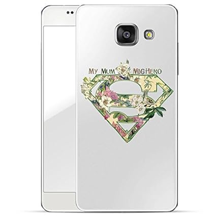 finoo | Samsung Galaxy A5 2016 Hard Case Handy-Hülle 'Superman' Motiv | dünne stoßfeste Schutz-Cover Tasche mit lizensiertem 