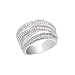 Lavencious Impression Twist Rings Wedding Party Statement Micro Pave CZ Cocktails Size 5-12